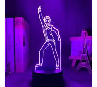 Lampe Illusion 3D Veilleuse LED King Zero commence la vie dans un autre monde Subaru Natsuki pour meubles de chambre cadeau Anime Bl lampe Re Zero