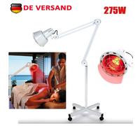 lampe infrarouge 275W lampe thérapeutique lampe infrarouge lampe thermique lumière rouge avec 4 roues
