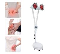 Lampe Infrarouge à Double Tête - Lampe de Traitement Infrarouge - Pour Soulager la Fatigue - Lampe Infrarouge Réglable (2 Ampoules)