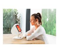 Beurer IL 60 Lampe à chaleur infrarouge, chaleur apaisante pour les rhumes et les tensions musculaires, produit médical avec 300 watts, avec protection UV, réglable en continu, Fabriqué en Europe