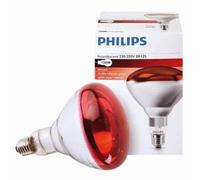 Lampe Infrarouge PHILIPS Poussins Reptiles Porcs 150W E27 Lumière Rouge Phare