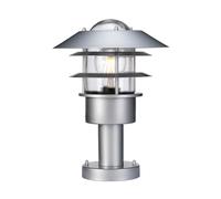 Lampe Inox Borne Lumineuse Lumière de Trajet Lampe de Jardin Lampadaire E27