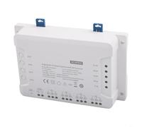 Lampe intelligente sans fil pour interrupteur 4 voies pour Sonoff R3 Pro | Interrupteur mural électrique 4 voies à commande vocale indépendante