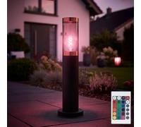 Lampe Itinéraires Außenstehlampe à Pied Fumée Noir RGB LED Dimmer Télécommande