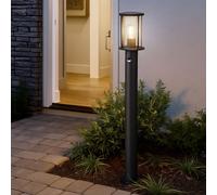 Lampe Itinéraires D'Extérieur Lampadaire LED Détecteur de Mouvement Inox Jardin