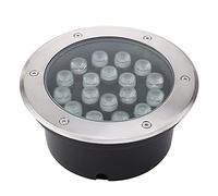 Lampe jardin enterré IP68 étanche spot exterieur encastrable sol 110 à 230V Haute puissance Spot LED Encastrable Exterieur Acier inoxydable complet 8 couleurs, 8 puissance(Couleur:Bleu,Taille:5W)