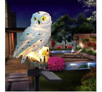 Lampe Jardin Solaire,Forme de chouette Imperméable LED Jardin Solaire Exterieur,Décoration de Jardin pour mariage, fête,pelous[259]
