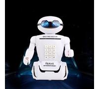 Lampe jouet Robot intelligent, boîte d'économie ATM pour enfants, cadeau éducatif de noël