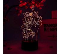 Lampe Junko Enoshima Otaku Danganronpa 3, veilleuse figurine anime, 16 couleurs LED RGB, télécommand