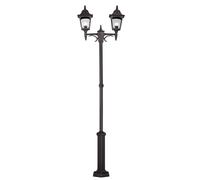 Lampe Lampadaire Candélabre Pfostenlampe Jardin Borne Lumineuse Hauteur 227 CM