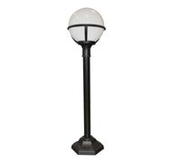 Lampe Lampadaire Licht-Kugel Luminaires de Jardin Lumière Hauteur 106 CM Noir