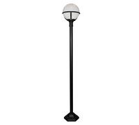 Lampe Lampadaire Pfostenlampe Borne Lumineuse de Jardin Hauteur 181 CM 1x E27