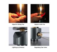 Lampe Lanterne à Gaz Butane, Utilisation En ExtéRieur Uniquement Pour Le Camping Pique-Nique Conduite Autonome