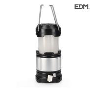 Lampe lanterne camping rechargeable avec batterie ou piles 4 positions