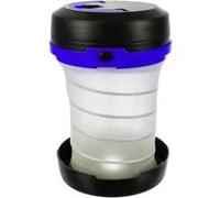 Lampe lanterne de voyage pliable 3 modes 360 degré anneau suspension Trizand Bleu G