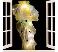 Lampe lanterne méduse, décoration lanterne méduse,Lampe méduse colorée | Lampe d'ambiance pour décoration sur le thème de l'océan, décorations de fête, cadeaux d'anniversaire, décoration de méduses