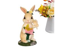 Lampe Lapin,Décor Printanier Mignon Résistant aux Intempéries - Lumières Solaires pour Allées Décor Extérieur,pour Jardin, Cour, Patio, Allée, Chemin, Pelouse, Paysage, Fêtes Et