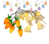 Lampe Lapin - Mignonne À LED Réglable Alimentée par Piles | Décoration Printanière LED pour Intérieur et Extérieur - pour Intérieur Extérieur Maison Jardin Balcon Fêtes Et