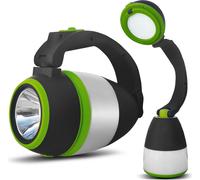 lampe LED 3 en 1 Lampe de camping Fonction powerbank Lampe de poche pliable Extérieur 3 modes d'éclairage 1W 60-200LM Blanc froid 6000K IP20 Batterie intégrée 1500mAh Lampe de table