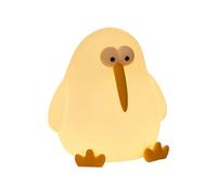 Lampe LED à 3 vitesses pour bébé, variable, décoration de chambre, en Silicone, d ' oiseau de nuit, lumières tactiles pour pépinière, Rechargeable en Silicone
