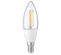 Lampe LED à Filament Intelligente SMARTLIGHT130 4.5W E14 Wi-Fi Alecto Transparent