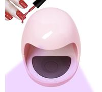 Lampe LED à ongles portable UV - Mini lampe de séchage de gel pour manucure | Séchoir à ongles à un seul doigt en gel | Outil de bricolage pour ongles pour filles et femmes, utilisation