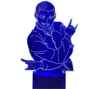 Lampe LED Anime Manga Cadeau Lampe 3D Veilleuse Cadeau Otaku USB/Pile 3A