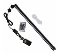 vidaXL Lampe submersible à bulles DEL RVB 56,5 cm pour aquarium
