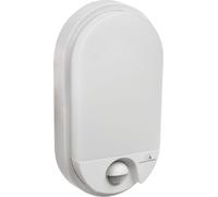 Lampe LED avec détecteur de mouvement infrarouge Applique murale Éclairage intérieur/extérieur 1100lm 15W IP54 blanc Classe énergétique A++