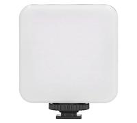 Lampe LED Compacte, Éclairage Photo Rechargeable avec Vis 1/4 Pouce | 49 Perles LED Lumière Douce Corps Compact Fonctionnement sur Piles AAA Portable Accessoire Photo Lampe de Remplissage
