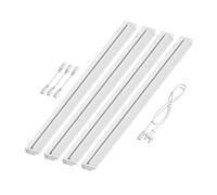 Lampe LED d'agencement LIWO 91cm orientable 1444lm blanc chaud 4pcs