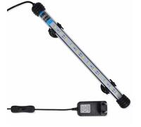 Lampe LED d'aquarium - vidaXL - 28,5 cm - Blanc froid - IP67 - Économe en énergie - Étanche - 12 émetteurs - 2,6 W