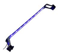 Lampe LED d'aquarium - vidaXL - Bleu et blanc - 75-90 cm - Aluminium - Économie d'énergie - Deux modes d'éclairage