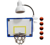 Lampe LED de basket-ball, veilleuse de chambre, éclairage d'ambiance avec 5 ballons et un panier, décoration d'intérieur, jeux d'intérieur, cadeaux de fête