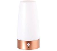 Lunartec Lampe de table ronde – capteur de mouvement PIR – avec piles