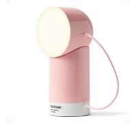 Lampe LED de table Lexon ORBE rechargeable sans fil - Rose Quartz, tête amovible