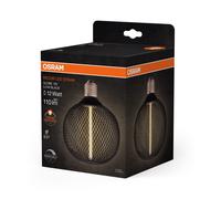 Lampe LED décorative à filament paille, globe 125 4058075840249