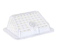 Lampe LED dernière génération solaire détecteur de mouvements et de luminosité 90 Lumens - - ALTOBUY Blanc
