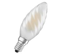 Lampe LED dimmable OSRAM Superstar, CRI90, E14, verre dépoli 4000 - Blanc