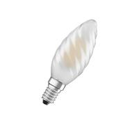 OSRAM Lampe LED dimmable Superstar avec un rendu des couleurs particulièrement élevé (CRI90) - E14-base - verre dépoli - Blanc froid (4000K) - 470 Lumen - Remplacement de 40W-Ampoules 1-Pack} blanc G