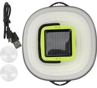 Lampe LED d'intérieur pour le camping en plein air, flexible, IP65, énergie solaire, 3 niveaux de gradation, cadre léger