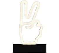 Lampe led effet neon décorative peace sur piles - - ALTOBUY Blanc G