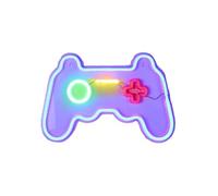 Lampe led effet néon mural manette de jeu sur port USB