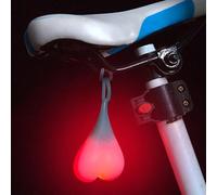 Lampe Led En Forme D'¿Uf En Silicone Pour Sac À Dos, Éclairage D'extérieur Suspendu Avec Battement De Coeur, Feu Arrière De Sécurité Pour Vélo
