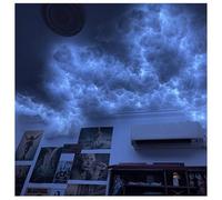 Lampe LED en forme de nuage 3D en coton pour l'atmosphère, veilleuse pour jeux, décoration d'intérieur, salles de jeux, fêtes, 5 m de long