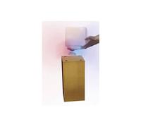 Lampe LED en lévitation en bois foncé MEGAPOLITE (sans abat-jour)