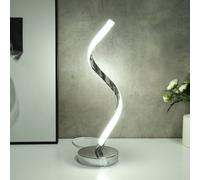 Lampe Led En Spirale Incurvée En Fer Et Acrylique, Design Moderne, Luminaire Décoratif D'intérieur, Idéal Pour Une Table De Chevet, Un Bureau, Un Salon Ou Une Chambre À Coucher
