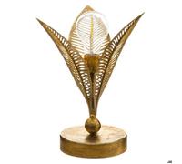 Lampe LED ""Feuille"" doré H25cm - Atmosphera createur d'interieur