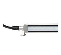 Lampe LED for machine-outil étanche IP68, lampe de travail industrielle, boîtier entièrement métallique, base rotative à 360°, perles de lampe LED, convient aux tours et ateliers.(20W,110-220V)