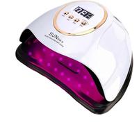 Lampe LED for manucure 280 W, sèche-ongles UV for le séchage du vernis gel avec écran LCD à détection de mouvement(BM-9 White)
